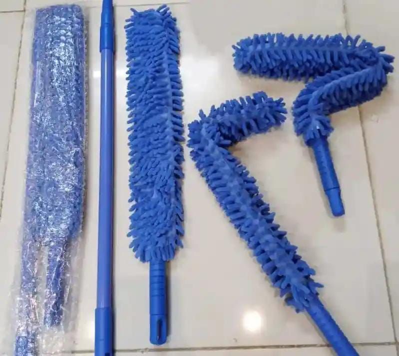 **Flexible Microfiber Fan Duster | Bendable Dusting Brush for Ceiling Fans, Furniture, Blinds & Hard-to-Reach Areas**