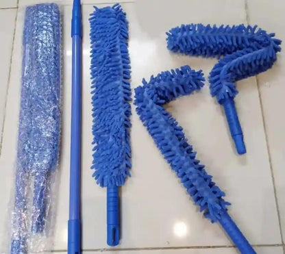 **Flexible Microfiber Fan Duster | Bendable Dusting Brush for Ceiling Fans, Furniture, Blinds & Hard-to-Reach Areas**